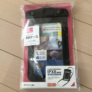 ラスタバナナ スマートフォン　防水ケース　M ブラック　ネックストラップ付き　未開封　アウトドア　スキー　スノボ　雪山　RBOT202 BLACK