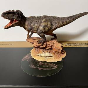 511013 damtoys 恐竜　ギガノトザウルス　フィギュア　検　サイドショウ　ジュラシック　ティラノサウルス　一枚目下外箱あり