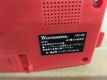 L298・末　現状品　サイクリングステレオカセット　WESTMINISTER ME-88　ポータブルカセットプレーヤー　ヤマザキ　11/17_画像6