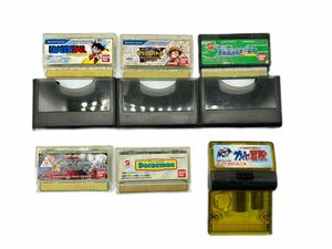 ワンダースワン ソフト 5本まとめ WonderSwan 動作未確認 ドラゴンボール ワンピース グランドバトル デジタルモンスター -442- 