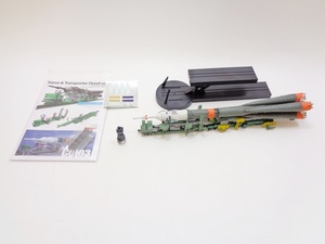 完成品 グッドスマイルカンパニー 1/150 ソユーズロケット 搬送列車 プラモデル SOYUZ LAUNCH VEHICLE and TRANSPORTER GOOD SMILE COMPANY