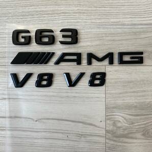 美品　純正　ゲレンデ　ベンツ　AMG 　エンブレム　W463 Gクラス　G63　サテンブラック