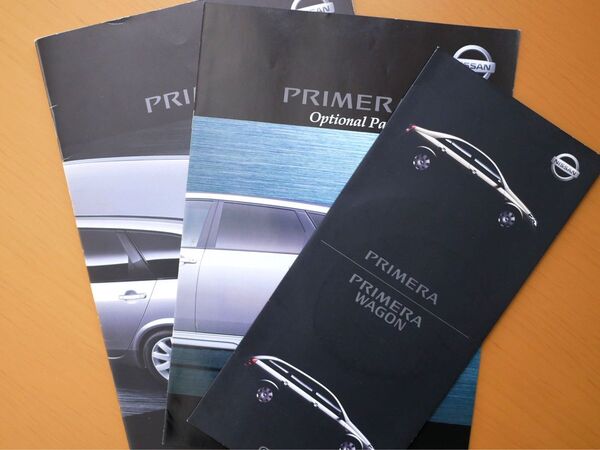 3rd NISSAN PRIMERA 3代目日産プリメーラ カタログ+CD-ROMカタログ (2001年1月仕様)