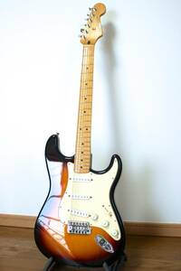 FENDER mexico Stratocaster フェンダー メキシコ ストラトキャスター ブラウン サンバースト