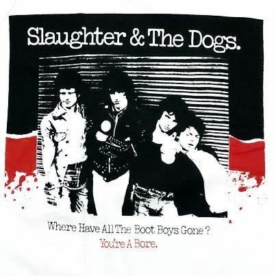 ☆新品☆Slaughter&The Dogs スローター&ザ・ドッグス パンク バンド Tシャツ Sサイズ(検)666 ライダース セディショナリーズ Sex Pistols