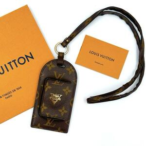 LOUIS VUITTON ルイヴィトン モノグラム ポルトカルト シェイディ カードケース ネックストラップ付