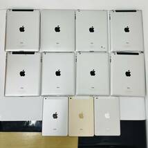1円~ 画面表示可能 都市鉱山 Apple アップル iPad 合計 11台 セット まとめ N0436_画像2
