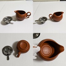 茶聖 茶器セット 急須 湯飲み 湯呑み ポット 茶盤 セット 箱付 陶器 中国茶器 飲茶 ヤムチャ_画像3