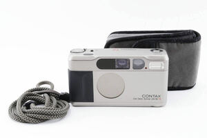 【美品】 CONTAX Carl Zeiss Sonnar 2.8/38 T2＊ コンパクトフィルムカメラ ボディ コンタックス 【動作確認済み】 #916