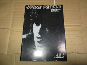  low ring * Stone z* fan Club STONE PEOPLE 48 number The Rolling Stones