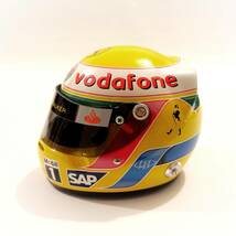 Lewis Hamilton F1 2008 Mclaren MERCEDES Helmet ルイス ハミルトン 1/2 ミニ ヘルメット_画像2