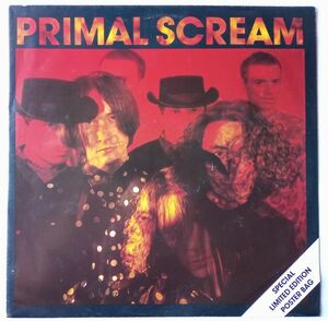 Primal Scream -Imperial -12 -дюймовая плата с ограниченной плакатой Спецификация пастер, шедевр Neo Aiko, редкий предмет!