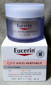 ■送料無料■ユーセリン Q10アンチリンクルフェイスクリーム 48g Eucerin