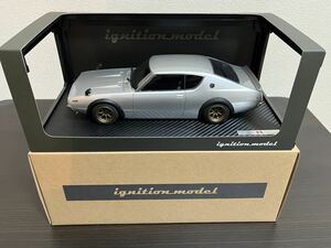 IG 0032 1/18 Nissan Skyline 2000 GT-R (KPGC110) Silver イグニッションモデル スカイライン ケンメリ RSワタナベ