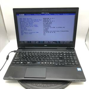 【BIOS可】ジャンク NEC VersaPro VX-2 PC-VKM17XZG2 CPU Core i5-8350U メモリ4GB SSD HDDなし 15.6型 中古 PC ノートパソコン 基盤 部品