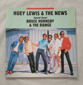 ヒューイ・ルイス & ザ・ニュース HUEY LEWIS & THE NEWS 1987年 来日公演 コンサートプログラム