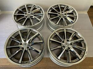 Weds Kranze クレンツェ ヴィシュヌ JAPAN 19インチ 19×8JJ +50 114.3/5H 中古4本 希少 3ピース