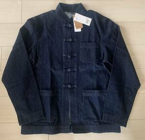 【新品未使用大人気完売別注モデル】A.P.C Beams別注 デニムチャイナジャケット L インディゴ アーペーセー 人気デザイン