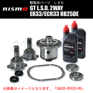 NISMO GT L.S.D. 2WAY スカイライン ER33/ECR33 RB25DE 2WD ビスカス付車 96/1- 38420-RS020-C ニスモ LSD SKYLINE