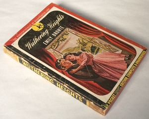 1944 year antique foreign book Wuthering Heights storm ..emi Lee *b long te novel America war hour version the US armed forces ..POCKET BOOKS paper back 