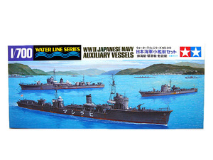 1/700 タミヤ WL519 日本海軍小艦艇セット （掃海艇、駆潜艇、敷設艇）
