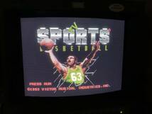 [動作確認済み][PCE][HuCard] PCエンジン ソフトのみ TVスポーツ バスケットボール_画像3