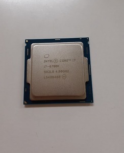 L1118-07　CPU INTEL CORE i7- 6700K SR2L0 4.00GHZ