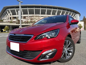 PEUGEOTのディーゼルいいね!! プジョー308アリュ-ルブル-HDi 元ワンオ-ナ-車!! 検R6年7/30迄!! 純ナビ&地デジ走行中OK&Bカメラ&LEDライト!!