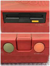 SHARP/シャープ/TWIN FAMICOM/ツインファミコン/本体のみ/ディスクシステム/レトロゲーム/AN-500R/1126e_画像8