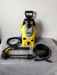 KARCHER/ケルヒャー/高圧洗浄機/イエロー/家庭用/電動/静音/外壁/掃除/洗浄/2020年製/K3 Silent/1102a3