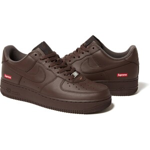 国内正規 新品 未使用　US 10.5 （28.5cm） 23AW　Week11 Supreme Nike Air Force 1 Low Baroque Brown CU9225-200 