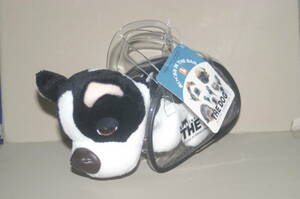 THE DOG Boston terrier soft toy In The Bag approximately 18cm bag . go in .. Boston terrier French bru dog?