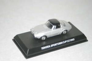  Konami out of print famous car Toyota Sports 800 (UP15) 1965 silver 