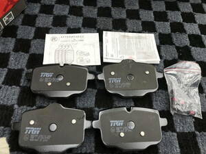 □□2310-251 スタート即決！新品！TRW GDB1869 ブレーキパッド リアセット BMW 7シリーズ G11/G12 6シリーズ F06/F12/F13 5シリーズ F11