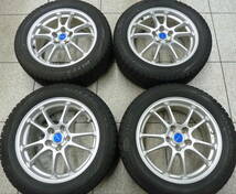 ●●2311-188LL トヨタ車専用ホイール ECOFORME 7J 17in +45 PCD114.3 VRX 215/55R17 4本 エスティマ クラウン マークＸ カムリ アリスト_画像1