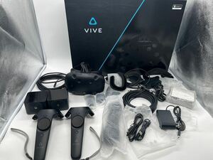 【極美品】HTC VIVE ヘッドマウントディスプレイ VRヘッドセット OPJT100 99HAHZ022-00 ゴーグル 