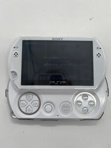 【作動確認済み】PSP go SONY ソニー パールホワイト PSP-1000 プレイステーションポータブルゴー ゲーム機