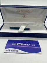 【美品】WATERMAN ウォーターマン PARKER ペン先 18K 750 万年筆 ボールペン ネーム入り 筆記用具 ブラック系_画像7