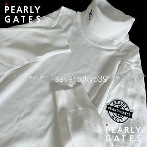 本物 新品 39386186 PEARLY GATESパーリーゲイツ/6(LL) 超人気 抗菌防臭 カシミアタッチ タートルネックセーター しっとり極上の肌触り