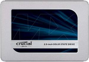 // Crucial SSD 1000GB MX500 内蔵2.5インチ 7mm MX500 (9.5mmスペーサー付属) 5年保証 正規代理店保証品//その１