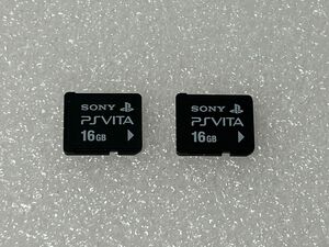 PSVITA メモリカード 16GB × 2枚　231111-03