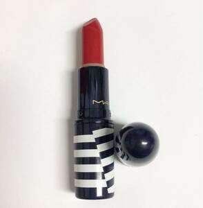 6 MAC Mac lipstick SATIN RED RACER lipstick used 