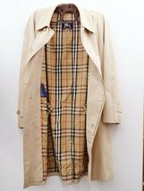 ☆中古品☆Burberry's バルマカーンコート ステンカラーコート イングランド製 ポリエステル×コットン_画像2