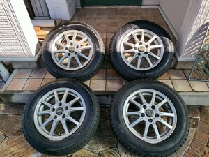 【美品】22年製 TOYO GARITZ GIZ 195/65r15 スタッドレスタイヤセット