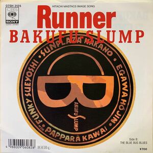  Bakufu Slump *Bakufu-Slump*Runner* запись *Vinyl*CBS/Sony*07SH 3125*Rock*Pop