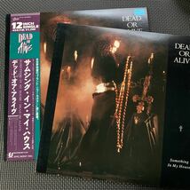 Dead Or Alive・Something In My House・デッド・オア・アライヴ・見本盤・レコード・Vinyl・帯付・Epic・12-3P-792・Synth-pop_画像1