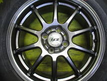 ユ）　16インチLCZ　良品16X6J PCD 100 4穴 +42 新品ヨコハマIG60　195/65R16　スタッドレス付 ロッキー ライズ 　レックス　ノートオーラ_画像4