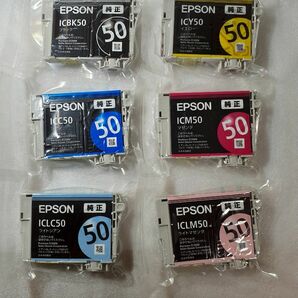 新品【未使用未開封】エプソン EPSON 純正インク IC6CL50