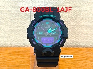 ☆ 即決 ☆ GA-800BL-1AJF G-SHOCK Gショック CASIO カシオ ネオン パープル グリーン ブラック