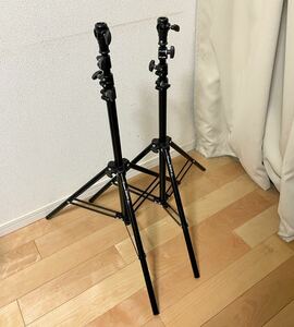 ★中古 ライトスタンド 2本 IGIN Compact Stand401